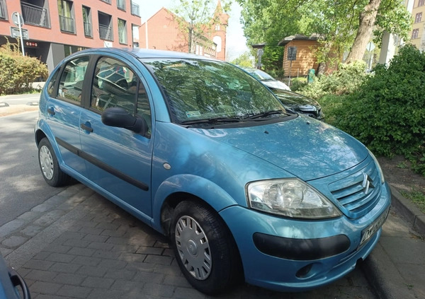 Citroen C3 cena 6200 przebieg: 59079, rok produkcji 2004 z Wrocław małe 29